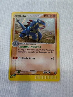 Pokemon Card - Armaldo Sandstorm 1/100 Holo Rare - Image 1