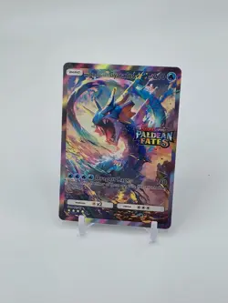 Fan-ART READ DESCRIPTION BELOW HOLO Gyarados Card Gyarados Pokemon Card p1 - Image 1