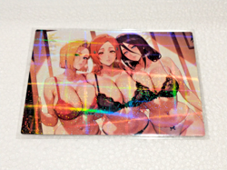 Orihime Rangiku Matsumoto Bleach Anime Waifu Card Doujin ACG Goddess Holo - Image 1