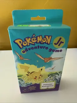 POKEMON JR ADVENTURE GAME 1999 NEW NINTENDO WIZARD PIKACHU VINTAGE CARDS - Image 1