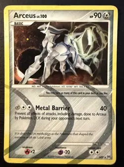 Arceus (AR9) - Arceus (AR), AR9 / Holo Rare Pokemon Card - Image 1