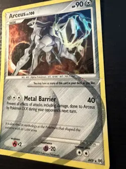Arceus (AR9) - Arceus (AR), AR9 / Holo Rare Pokemon Card - Image 2