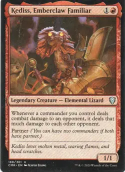 MTG: Commander Legends: Kediss, Emberclaw Familiar: Lightly Played Condition - Image 1