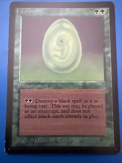 Vintage~MTG~MAGIC💥Lifeforce💥1993~Limited Edition Beta - Image 1