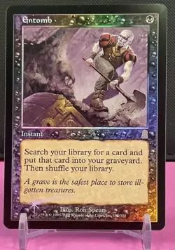 MTG "Entomb" Odyssey Foil Magic The Gathering NM MINT! - Image 3