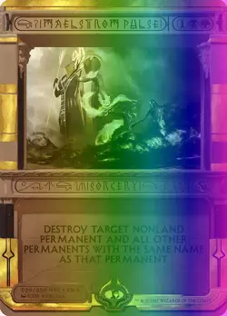 MTG Magic the Gathering Maelstrom Pulse (29/54) Amonkhet Invocations LP FOIL - Image 1