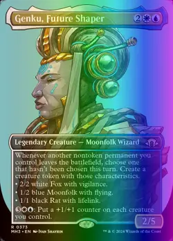 MTG Magic the Gathering Genku, Future Shaper (373/703) Modern Horizons 3 NM FOIL - Image 1