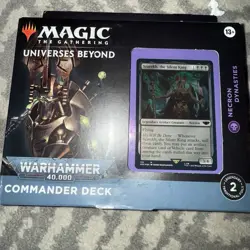 Magic the Gathering MTG Warhammer 40,000 Commander Deck - Necron Dynasties New - Image 2