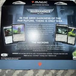 Magic the Gathering MTG Warhammer 40,000 Commander Deck - Necron Dynasties New - Image 4