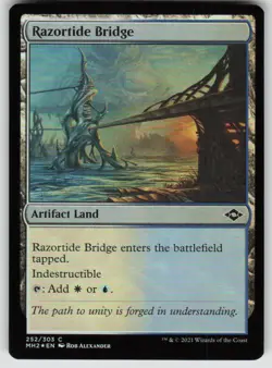 Razortide Bridge Modern Horizons 2 252 Near Mint Foil - Image 1