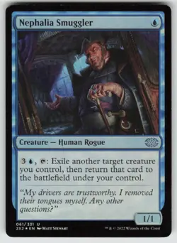 Nephalia Smuggler Double Masters 2022 61 Near Mint Foil - Image 1