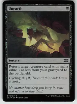 Unearth Double Masters 2022 96 Near Mint Foil - Image 1