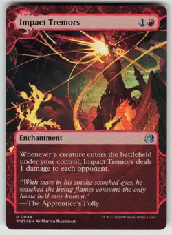 Impact Tremors Wilds of Eldraine: Enchanting Tales 44 Near Mint Foil - Image 1