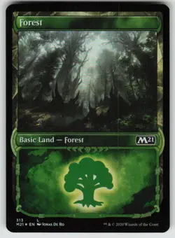 Forest (Showcase) Core Set 2021 313 Near Mint Foil - Image 1