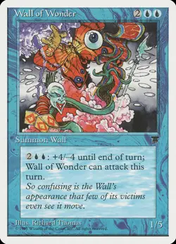 MTG Magic the Gathering Wall of Wonder (28/125) Chronicles MP - Image 1