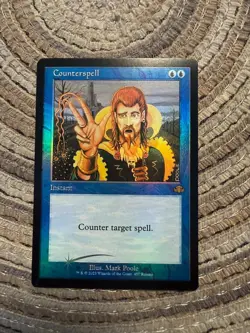 COUNTERSPELL FOIL [Retro Frame] - Promo - DMU Dominaria United MTG Free Ship - Image 1