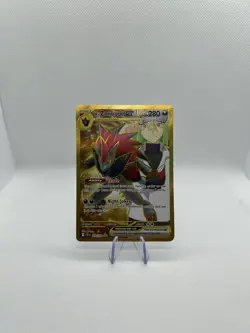 Pokemon TCG N's Zoroark ex 189/159 SV09: Journey Together Hyper Rare Gold NM/M - Image 1