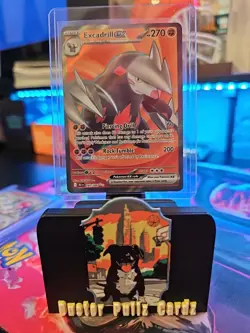 Pokemon TCG Excadrill EX 160/086 Full Art Ultra Rare Black Bolt - Image 1