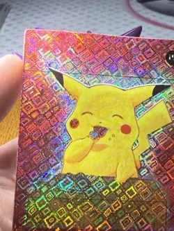 Pokemon Pikachu Vintage Pocket Monsters Vending HOLO Prism Sticker - Image 2