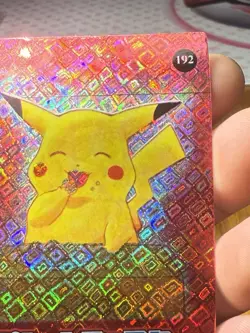Pokemon Pikachu Vintage Pocket Monsters Vending HOLO Prism Sticker - Image 3