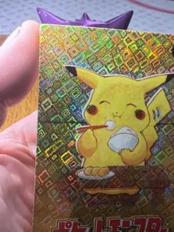 Pokemon Pikachu Vintage Pocket Monsters Vending HOLO Prism Sticker - Image 2