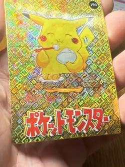 Pokemon Pikachu Vintage Pocket Monsters Vending HOLO Prism Sticker - Image 5
