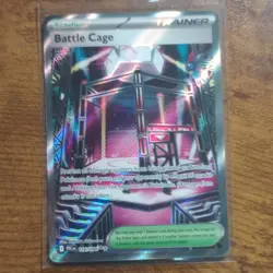 Pokemon Battle Cage 116/094 Me02: Phantasmal Flames Ultra Rare Stadium Holo - Image 1