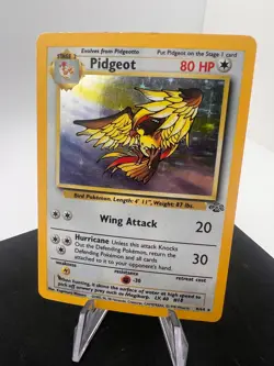 Pidgeot - 8/64 - Holo - VINTAGE - Jungle - Pokemon TCG Card WoTC HP - Image 1