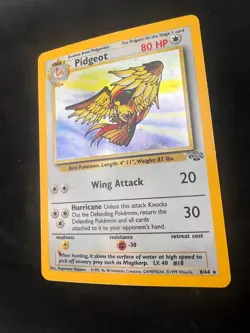 Pidgeot - 8/64 - Holo - VINTAGE - Jungle - Pokemon TCG Card WoTC HP - Image 3