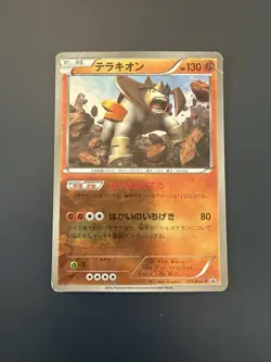 Pokemon TCG Terrakion 155/BM-P Black Star Promo Japanese NM - Image 1