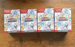 Pokemon Scarlet Violet Prismatic Evolutions Booster Bundle Sealed Lot Of 4 - Image 1