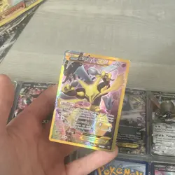Pokemon Alakazam EX 125/124 Secret Rare Full Art Holo Fates Collide 160 HP - Image 3
