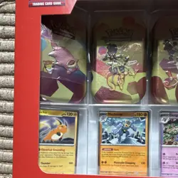 Pokemon TCG Scarlet & Violet–151 Mini Tin 4-Pack Box Raichu Gengar - Image 2