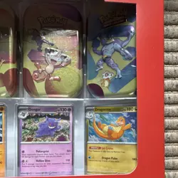 Pokemon TCG Scarlet & Violet–151 Mini Tin 4-Pack Box Raichu Gengar - Image 3