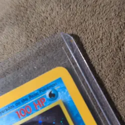 Pokemon TCG Gyarados Base Set Holo Rare 007/130 100 HP English Wizards 2000 - Image 2