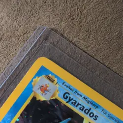 Pokemon TCG Gyarados Base Set Holo Rare 007/130 100 HP English Wizards 2000 - Image 4