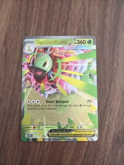 Mega Meganium EX 010/217 EX Mega Evolution Giant Bouquet Pokemon TCG - Image 1