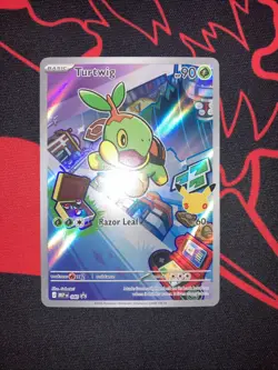 Turtwig 040 First Partner Illustration Collection Holo Promo Pokemon English NM - Image 2