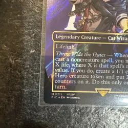 G'raha Tia, Scion Reborn (Borderless) (Surge Foil) Commander: Final Fantasy Foil - Image 4