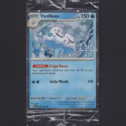 Vanilluxe 045/182 Holiday Cosmos Holo Promo Pokemon TCG Stamped & Sealed NM+ - Image 1