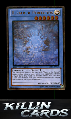 Herald of Perfection GLD5-EN030 YuGiOh Ghost/Gold Rare Gold Series: Haunted Mine - Image 1