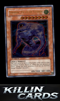 1st Edition Cloudian - Eye of the Typhoon (UTR) GLAS-EN005 YuGiOh Ultimate Rare - Image 1