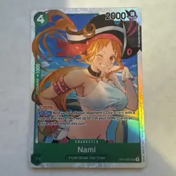 Nami OP14-031 (SR) The Azure Sea’s Seven One Piece TCG English Super Rare - Image 1