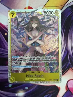 Nico Robin SR EB03-055 Extra Booster: One Piece Heroines Edition English NM - Image 1