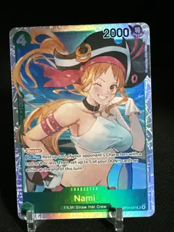 Nami OP14-031 (SR) The Azure Sea’s Seven One Piece TCG English Super Rare - Image 1