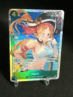 Nami OP14-031 (SR) The Azure Sea’s Seven One Piece TCG English Super Rare - Image 3