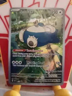 Pokemon TCG Snorlax 051 SVP (Pokemon Center Stamped) - 151 PC ETB Promo - NM - Image 1