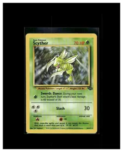 1999 Pokemon TCG Scyther 26/64 Jungle Regular - Image 1