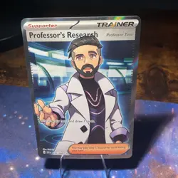 Pokemon Professor's Research 241/198 SV01 Ultra Rare Trainer Holo - Image 1