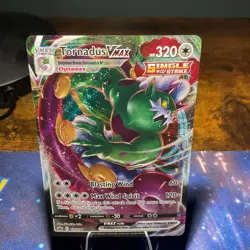 Pokemon Tornadus VMAX 125/198 Chilling Reign 320HP Ultra Rare Holo Single Strike - Image 1